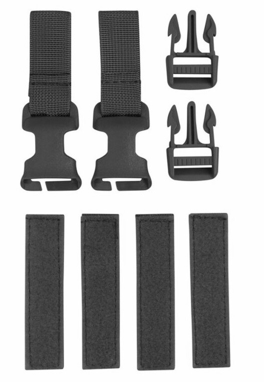 Sada přezky a popruhy černé Conversion Kit