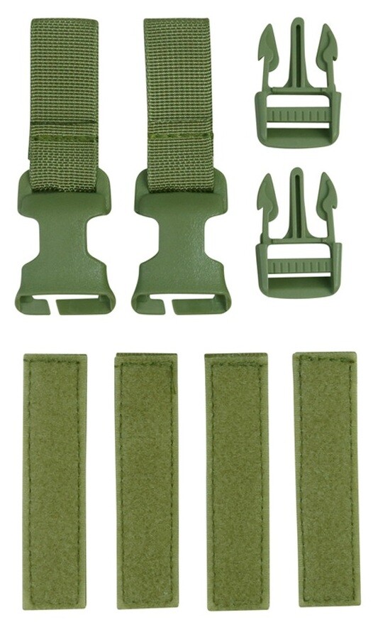 Sada přezky a popruhy zelené Conversion Kit