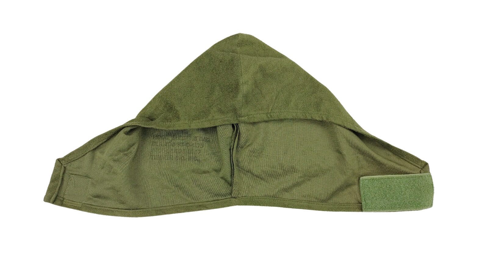 Kapuce na spaní US do spacího pytle použitá