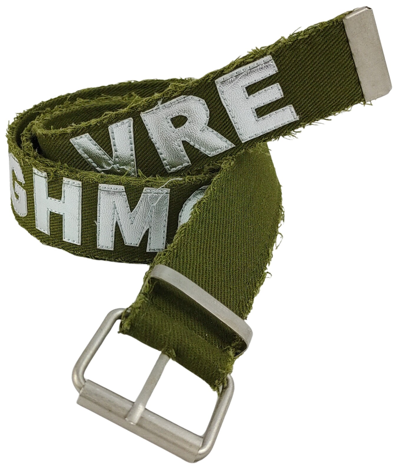 Opasek kalhotový zelený Military