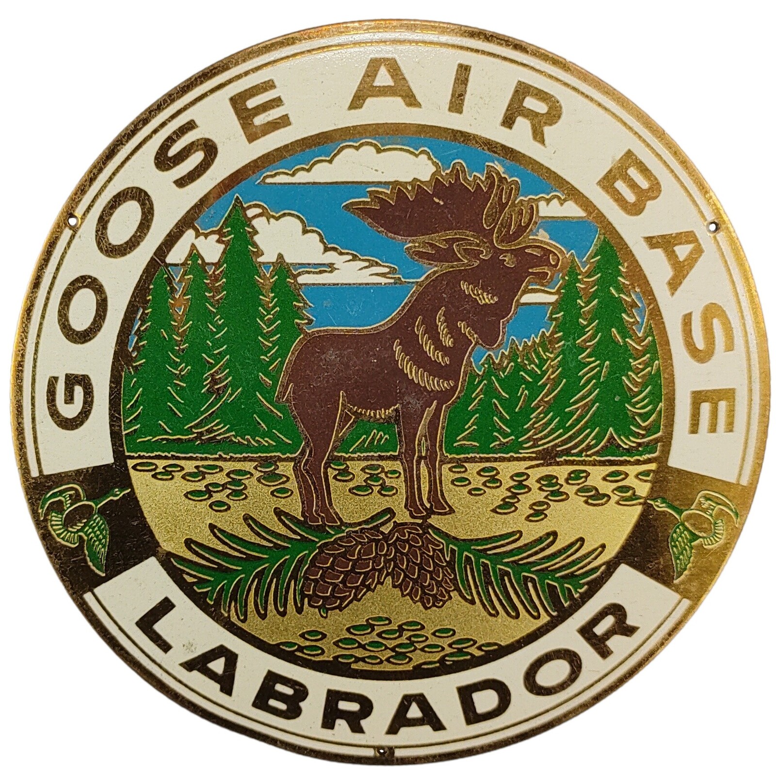 Plaketa letecká základna Larbrador USAF