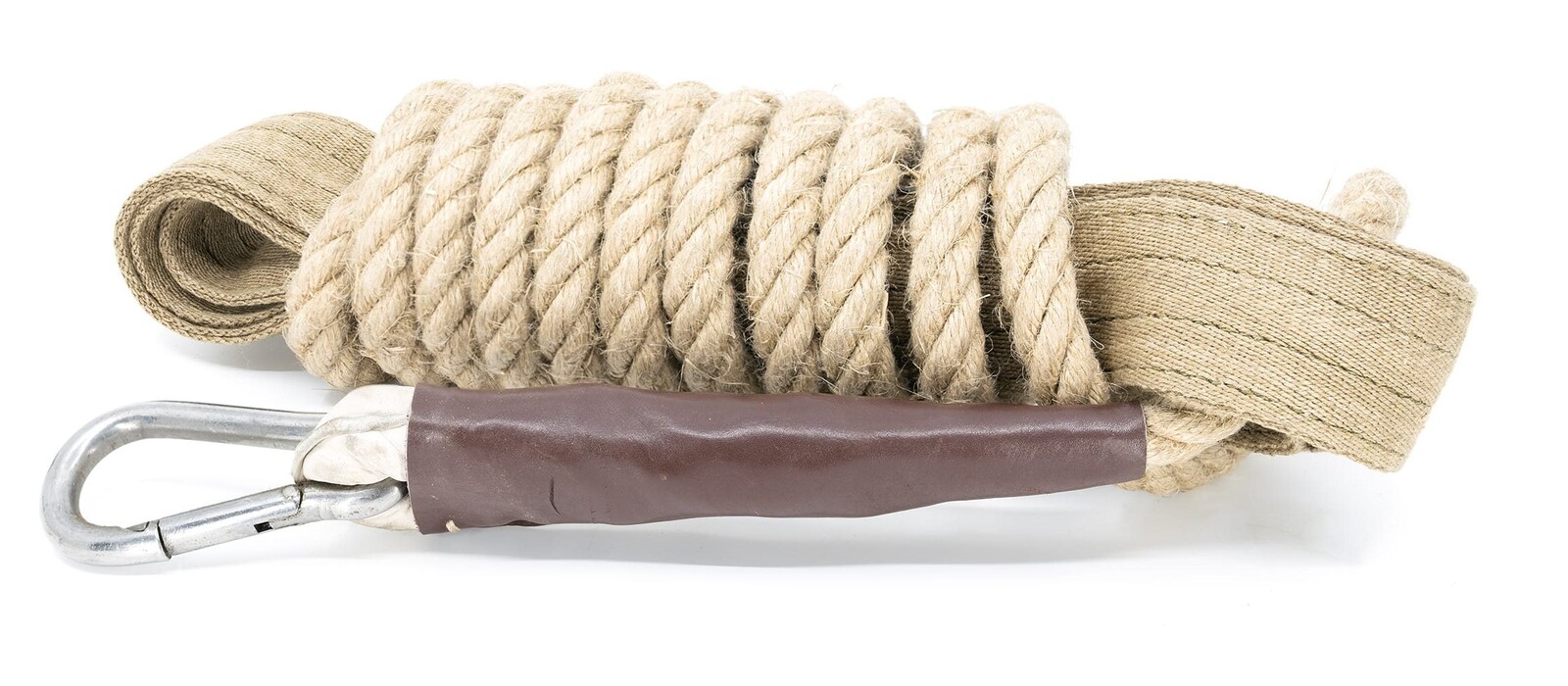 Lano s karabinou pro bezzákluzový kanon