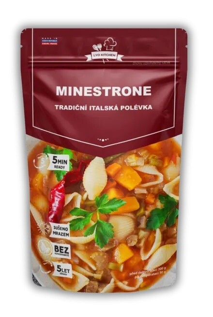 Minestrone polévka - FDC mrazem sušené Lyo