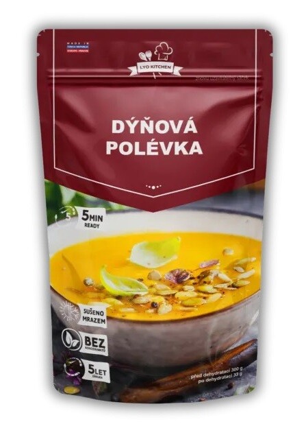 Dýňová polévka - FDC mrazem sušené Lyo