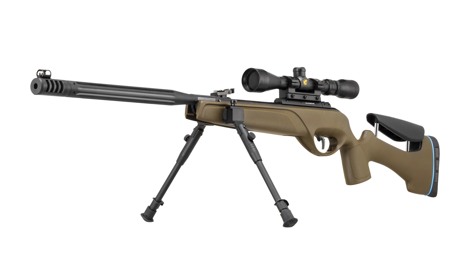 Vzduchovka Gamo HPA Mi IGT 4,5mm Jungle optika+bipod 24J