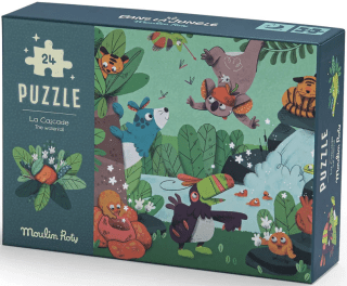 Puzzle svítící ve tmě Vodopád 24 dílků