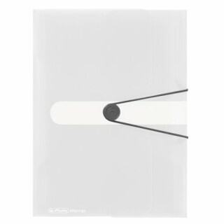 Herlitz - Desky s gumou A4 čiré