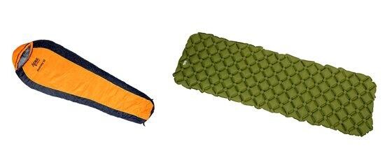 Acra festival set TULTOP spací pytel+nafukovací karimatka