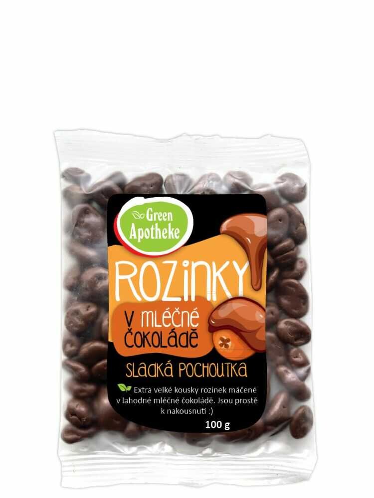 Apotheke Rozinky jumbo v mléčné čokoládě