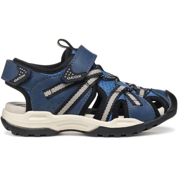 Geox J BOREALIS Chlapecké sandály, tmavě modrá, velikost