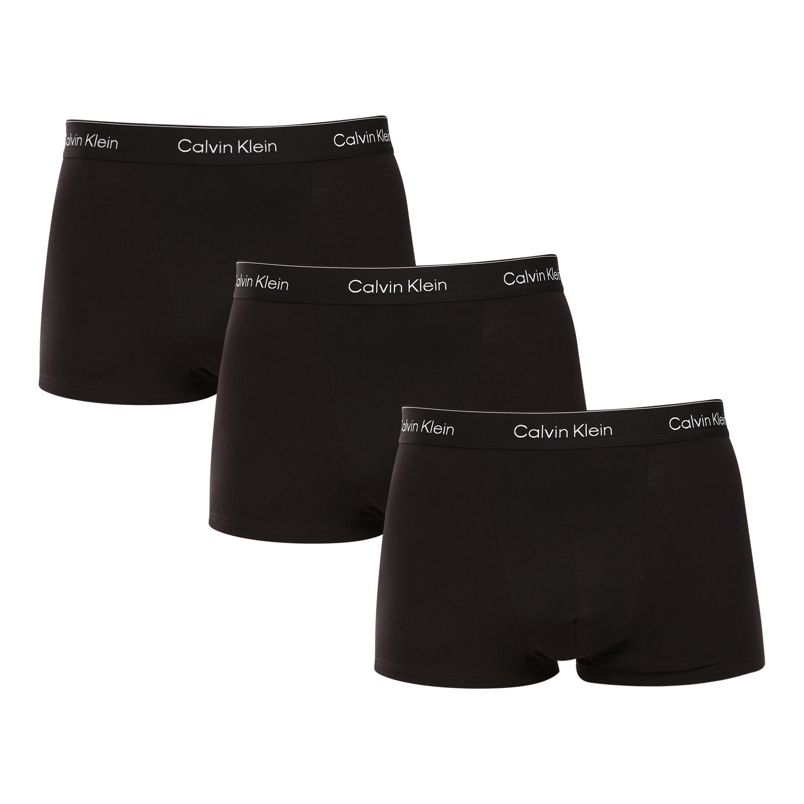 3PACK pánské boxerky Calvin Klein černé (NB4286-TM6) XL, trenky / trenýrky