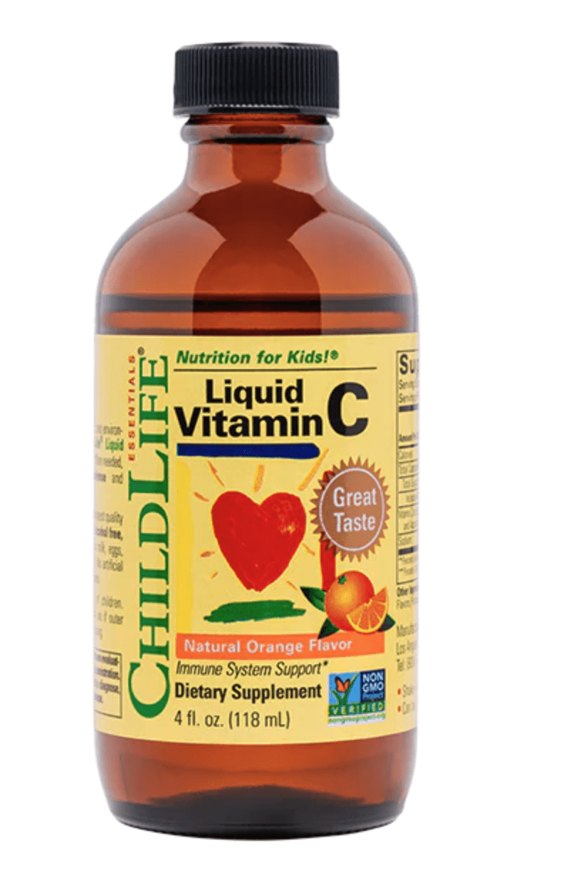 ChildLife Essentials Liquid Vitamin C, pomeranč, 118 ml