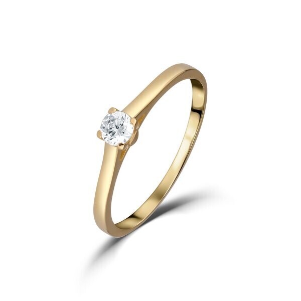 Prsten soliter se syntetickým kamenem 223-793-0026 59-1.40g