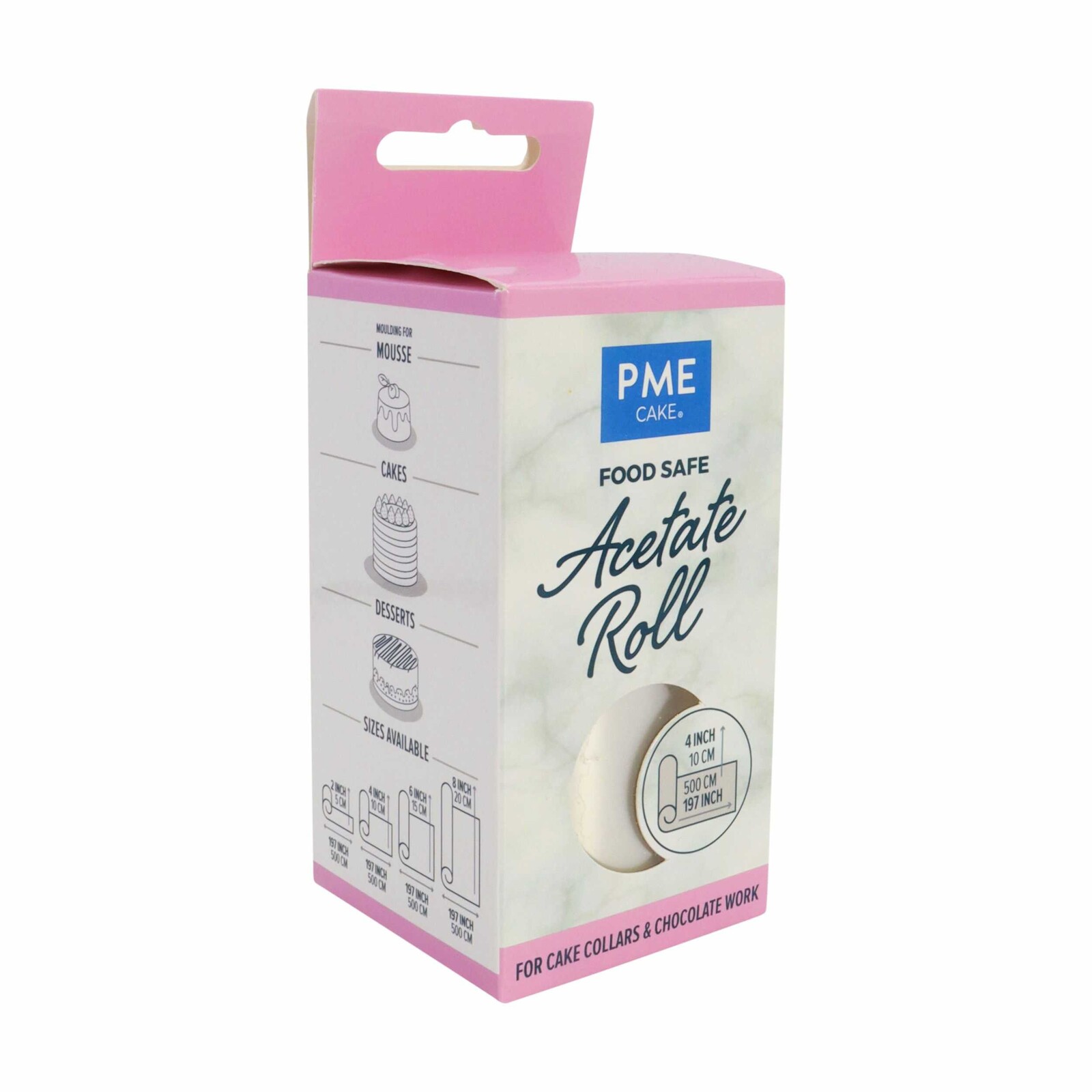 PME Dortová páska (acetátová fólie) 10cm x 5m