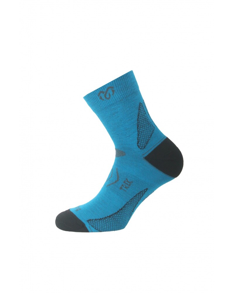 Lasting TNW 590 modrá merino ponožka Velikost: (38-41) M