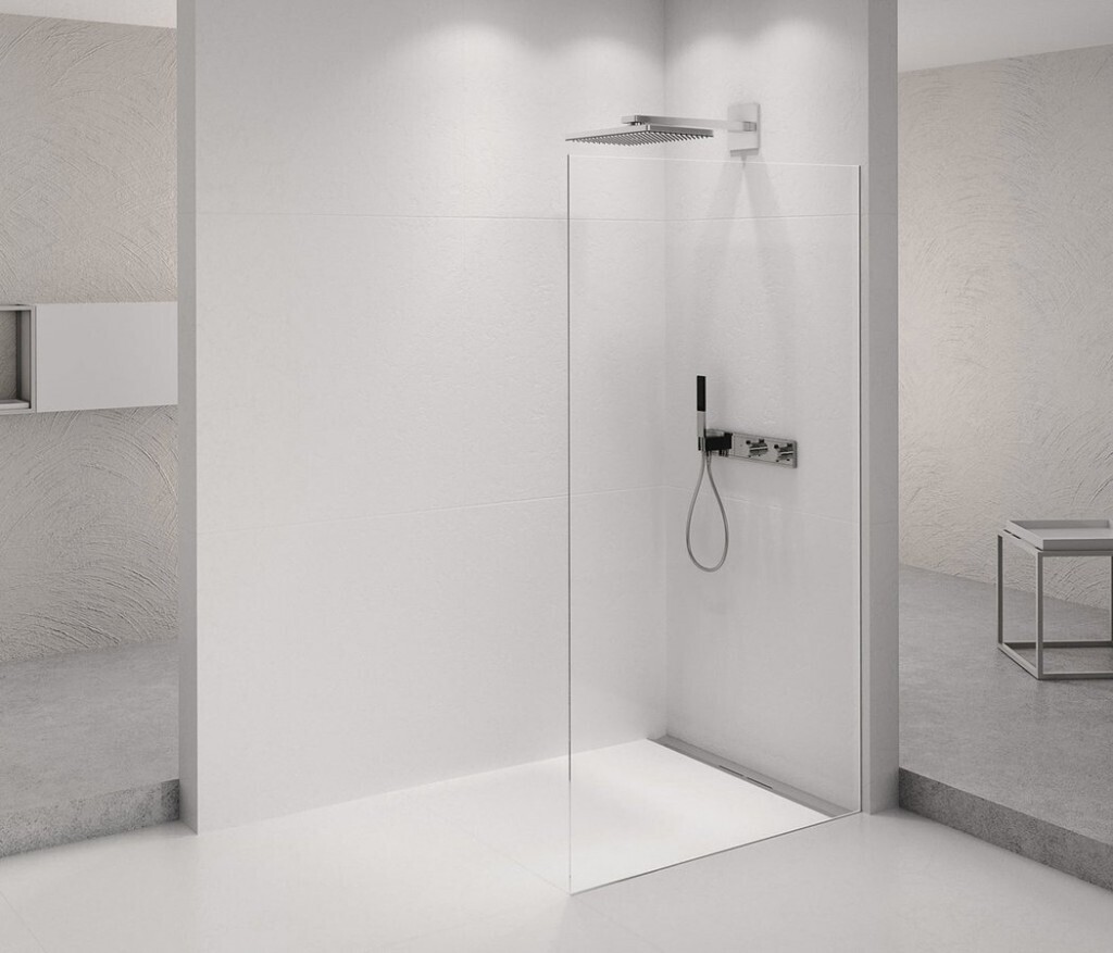 POLYSAN ARCHITEX CHROM sprchová zástěna 1062, čiré sklo AXC110CL