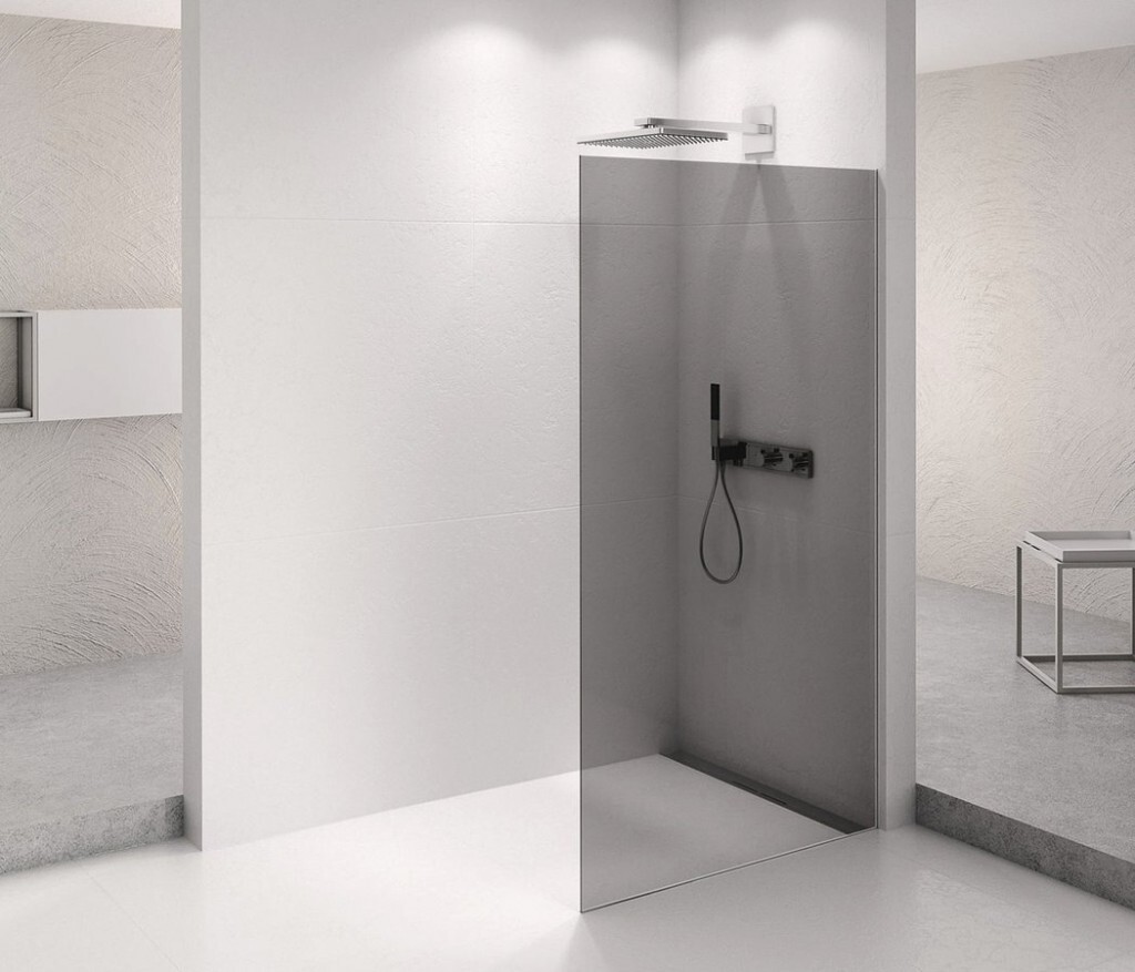 POLYSAN ARCHITEX CHROM sprchová zástěna 1162, kouřové sklo AXC120SC