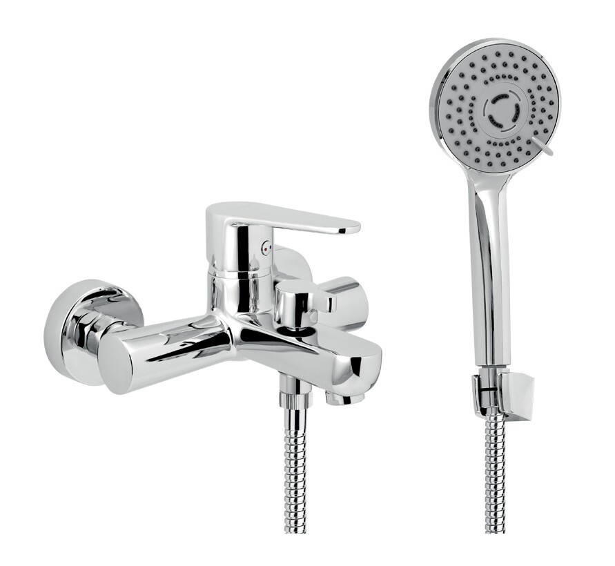 NOVASERVIS Koupelnová sada vanová Titania Fresh, chrom 96021,0