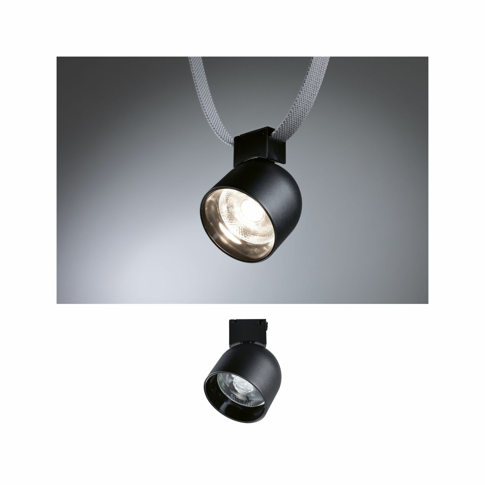 PAULMANN ULine LED spot Ronde 7W 85mm 3000K černá