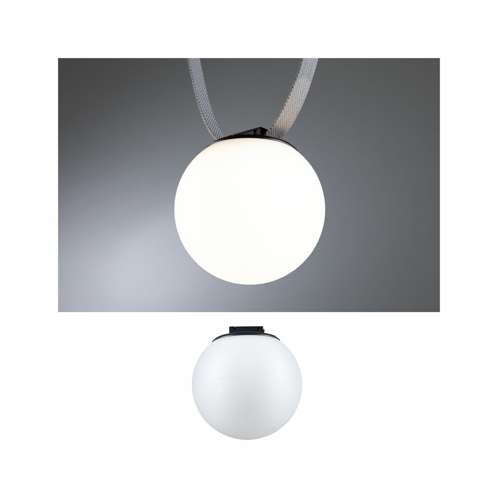 PAULMANN ULine LED závěs Ball 8W 150mm 3000K černá