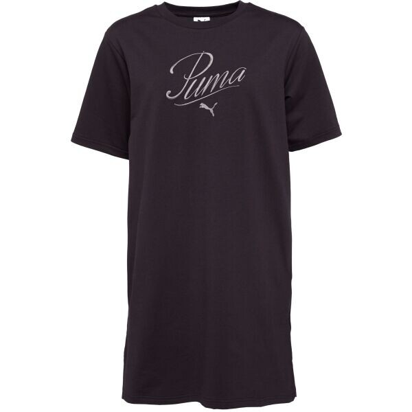 Puma LOGO DRESS Dámské šaty, černá, velikost