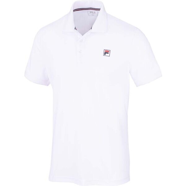 Fila POLO HERMANO Pánské polo triko, bílá, velikost