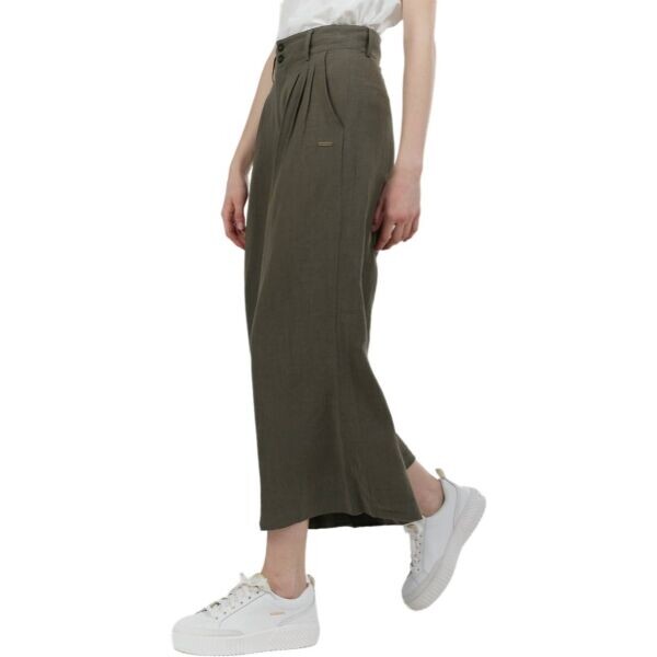 FUNDANGO PIPER Dámské kalhoty, khaki, velikost