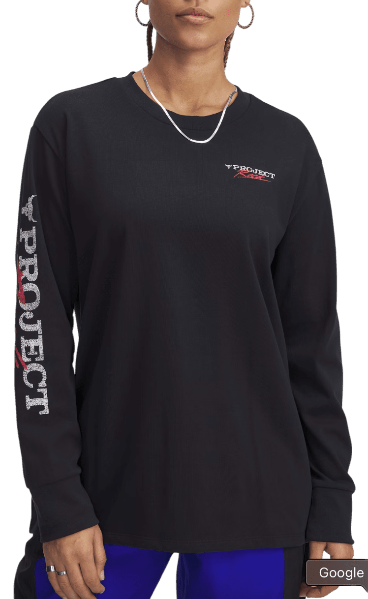 Triko s dlouhým rukávem Under Armour Pjt Rck W LS Campus T Q1