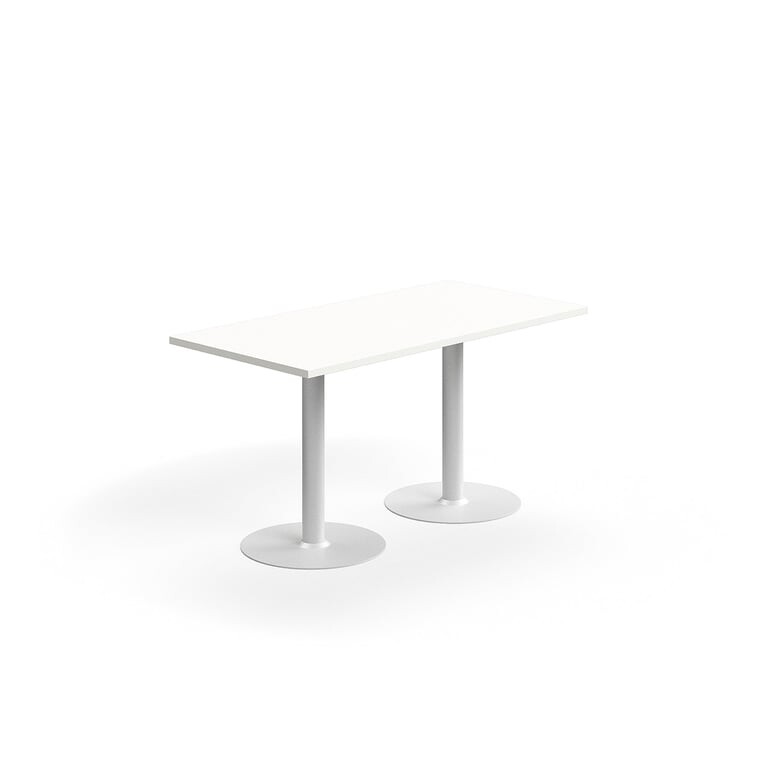 Stůl VERTICUS, 1400x700x720 mm, bílá