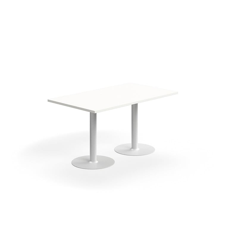 Stůl VERTICUS, 1400x800x720 mm, bílá