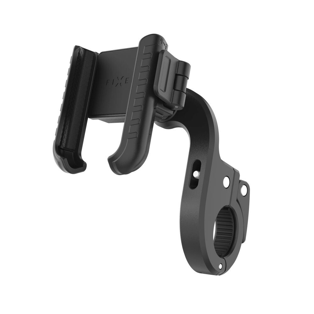 Univerzální držák mobilního telefonu na kolo FIXED Bikee Plus Vista s uchycením na střed řídítek, černý