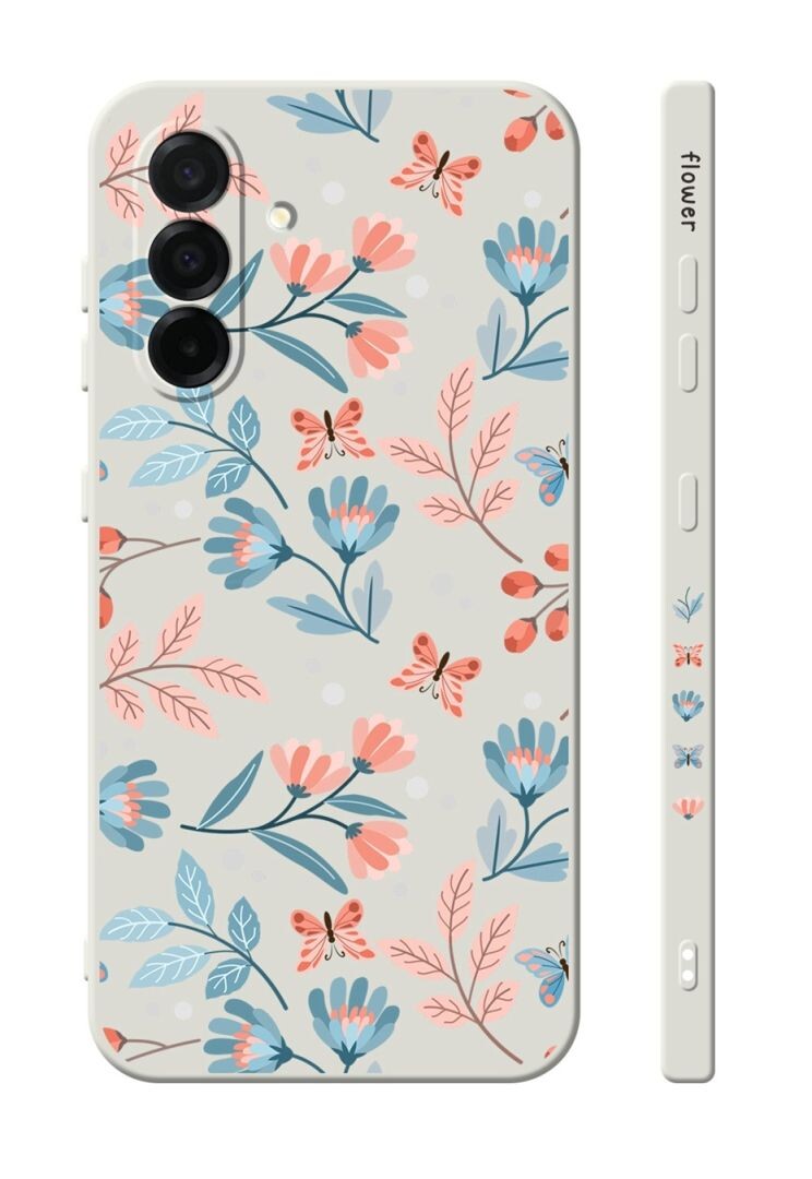 Kryt TopQ Design Samsung A36 Romantické kvítky 138616