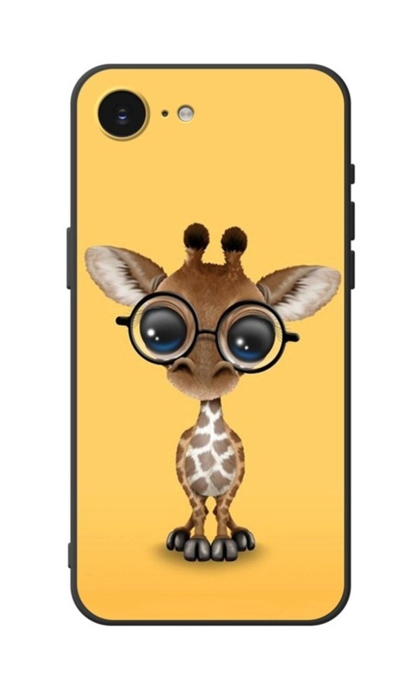 Kryt TopQ iPhone 16e Cute Giraffe 138443