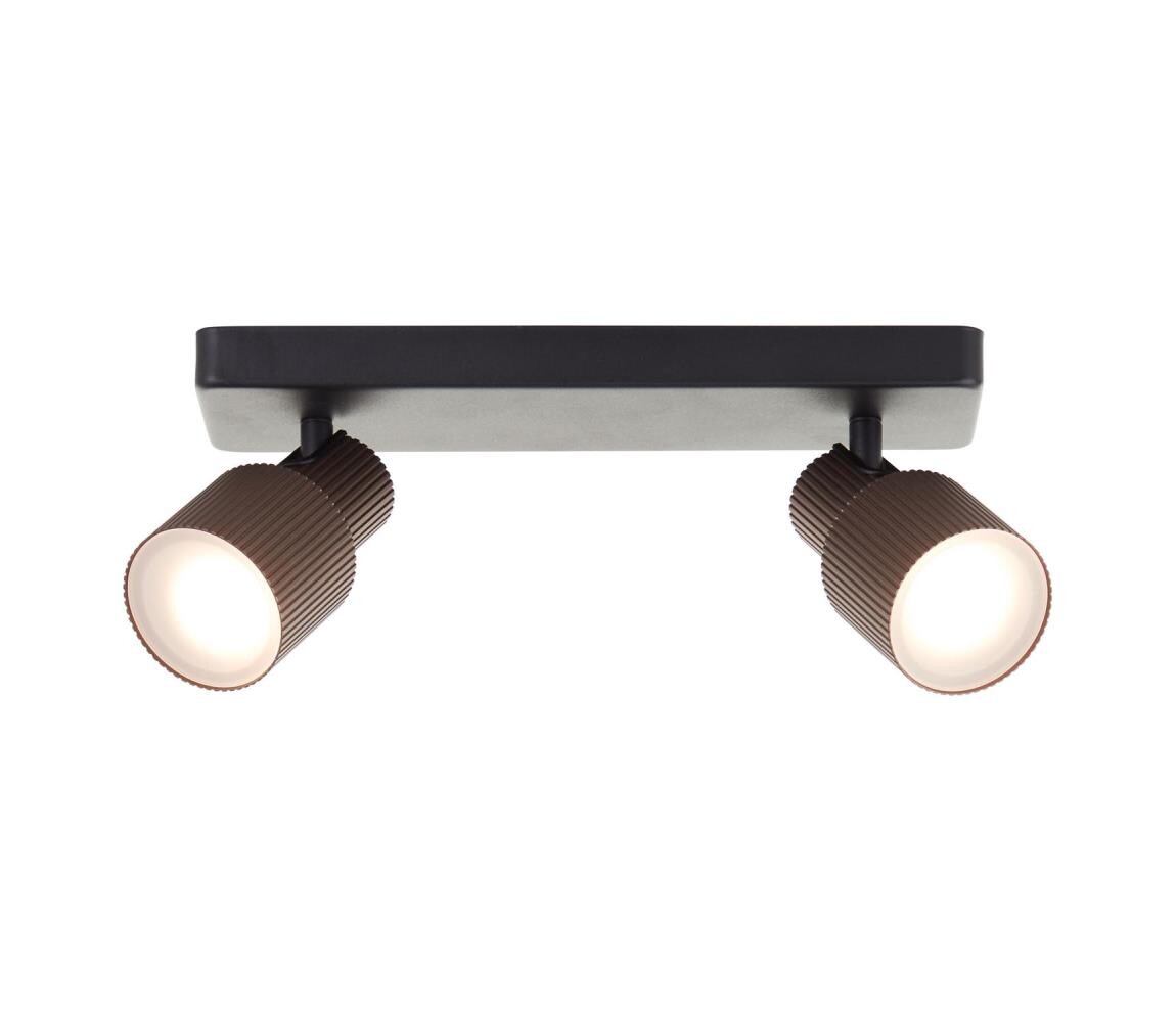 Brilliant Brilliant - LED Bodové svítidlo CADIZ 2xGU10/5W/230V bronzová