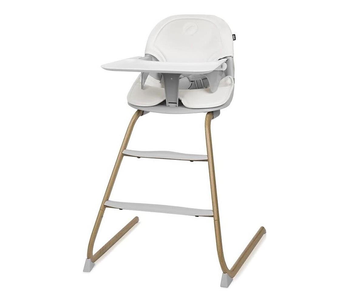 Lionelo Lionelo - Dětská jídelní židle DALIA bílá/hnědá