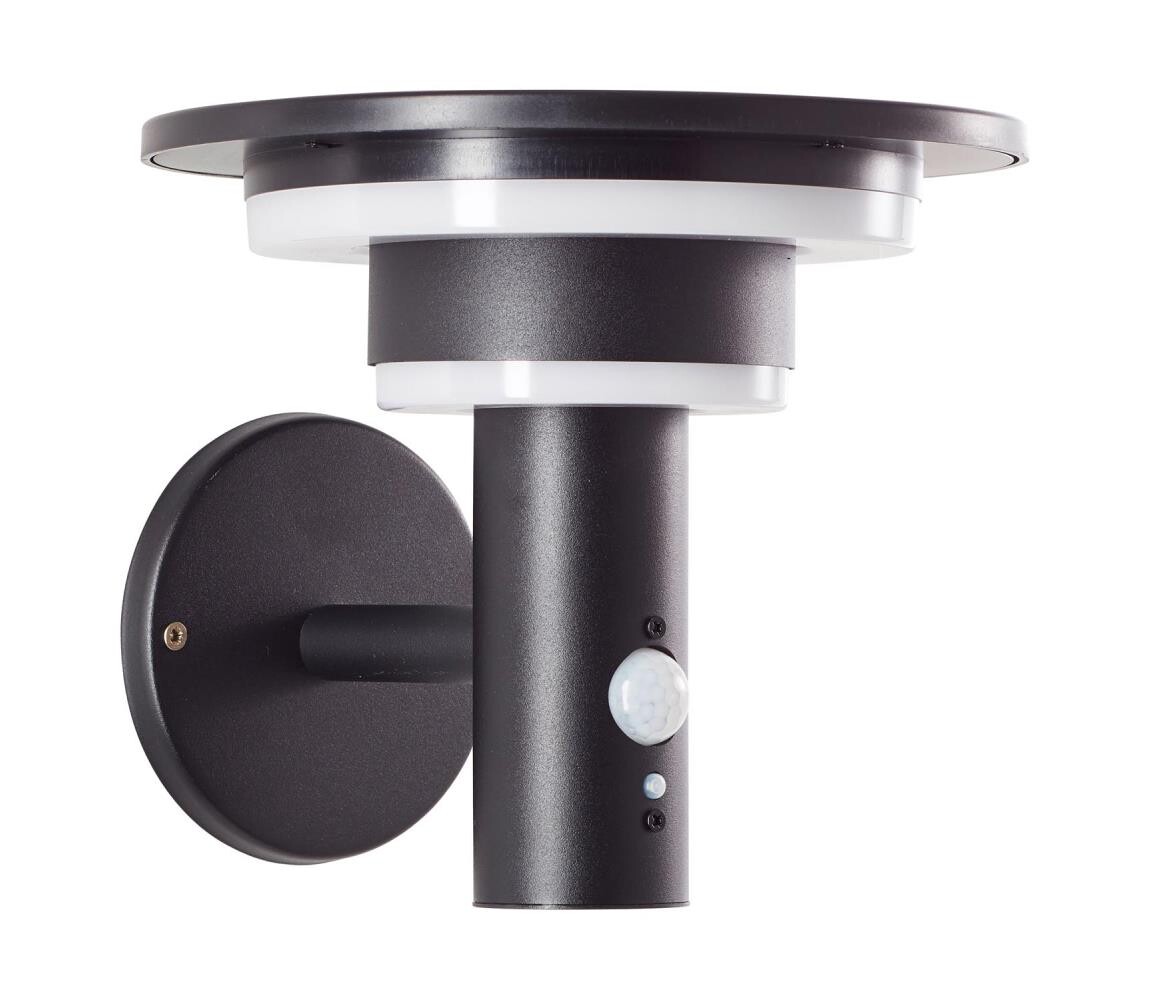 Brilliant Brilliant - LED Solární nástěnné svítidlo se senzorem GARVINA LED/3W/3,7V IP44