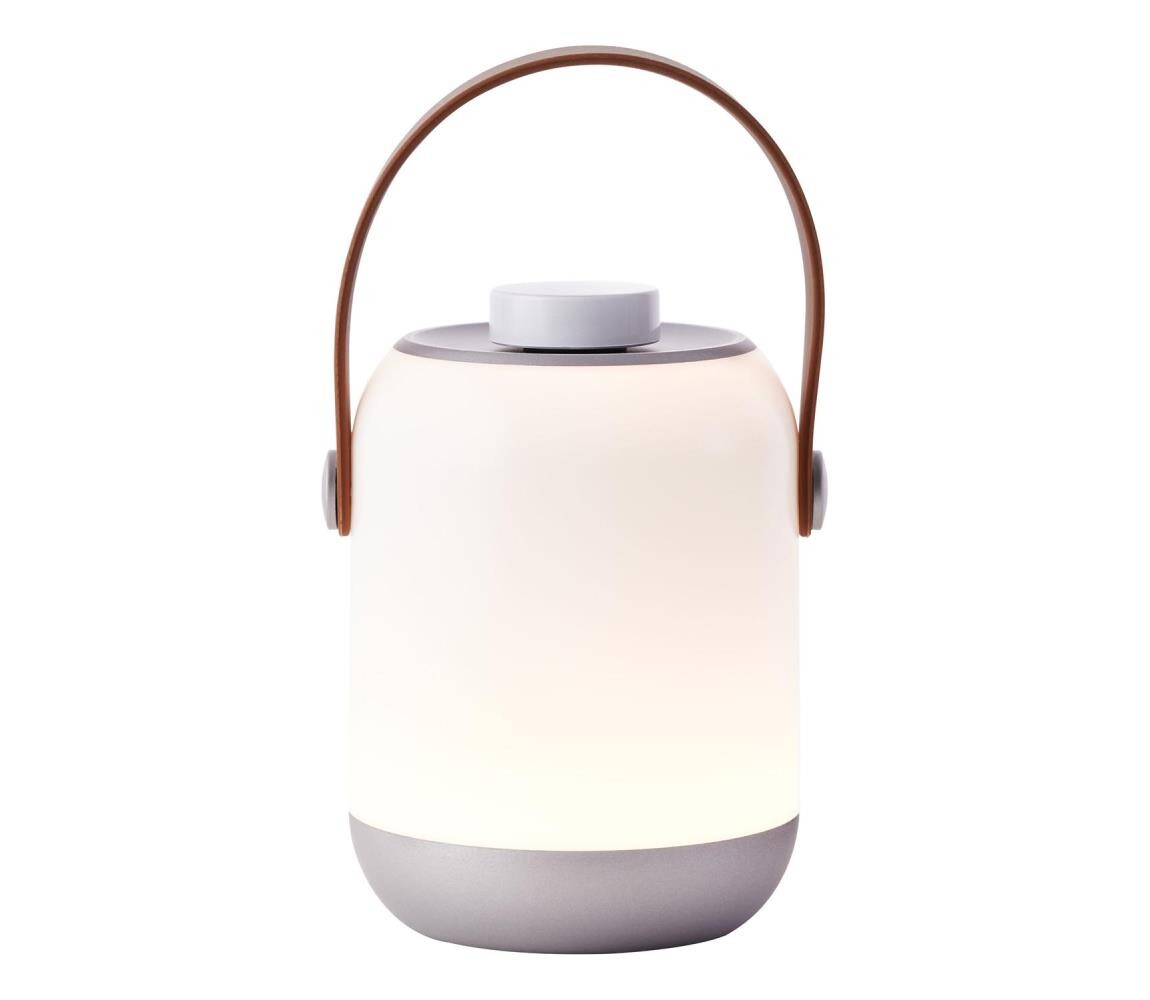 Brilliant Brilliant - LED Stmívatelná venkovní stolní lampa GEMMA LED/1,9W/5V IP44 bílá