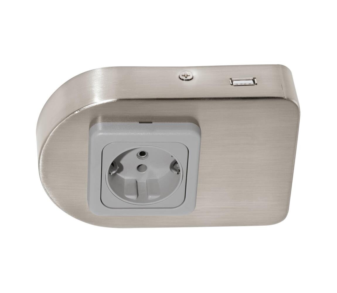 Eglo Eglo 94662 - Podlinková zásuvka vč. USB TAXANO