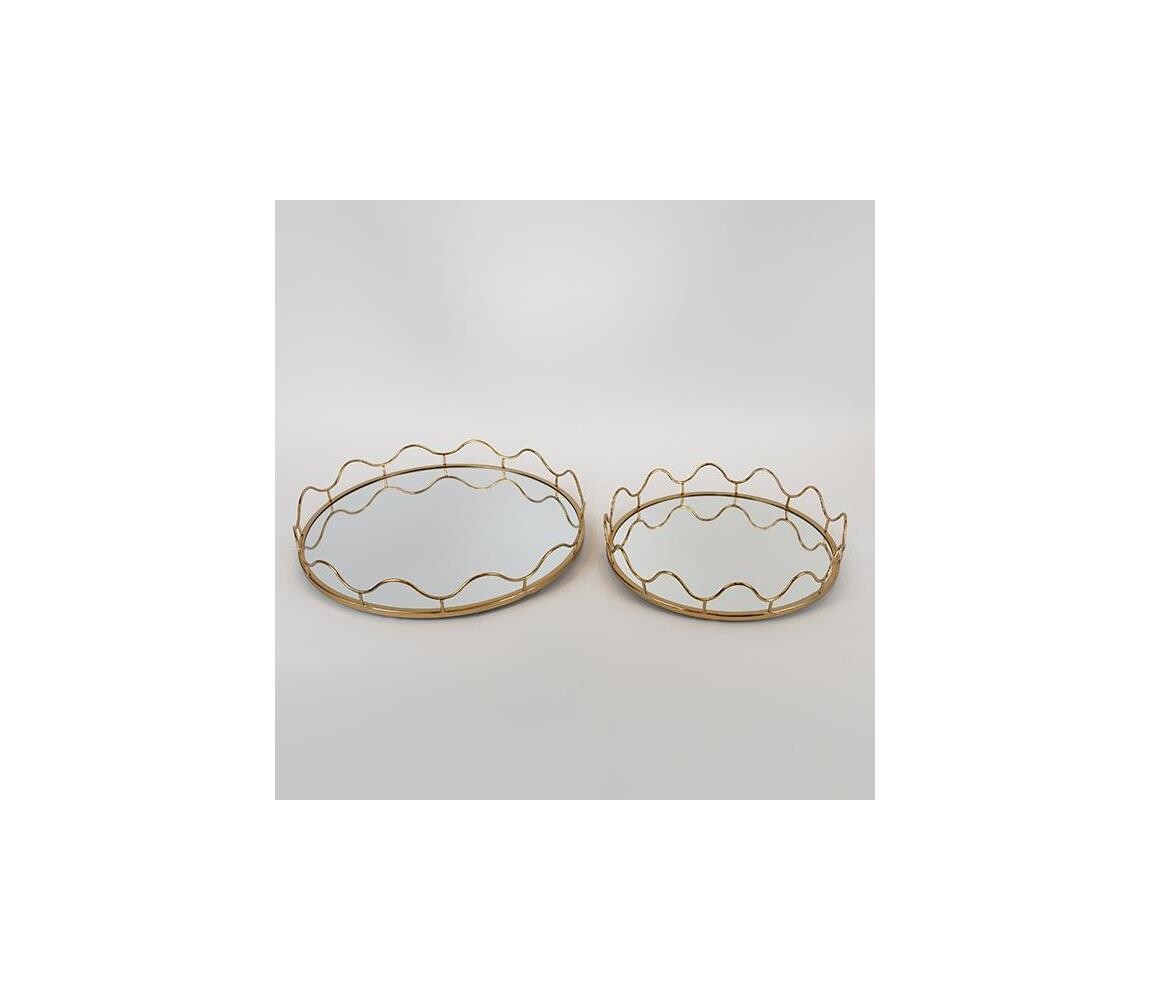 Eurolamp SADA 2x Dekorační podnos pr. 39/30,5 cm