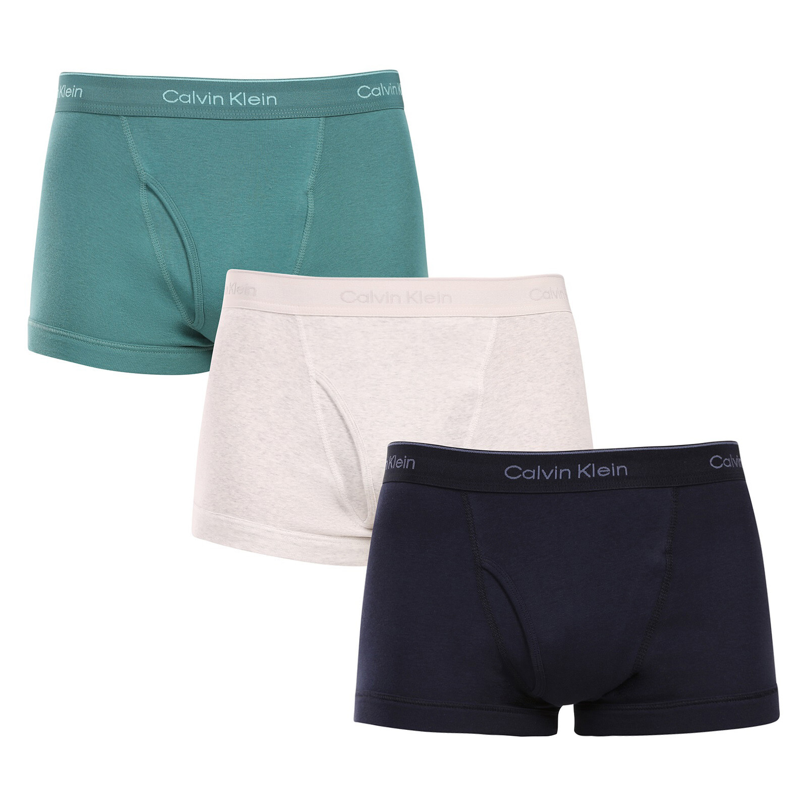 3PACK pánské boxerky Calvin Klein vícebarevné (NB4002A-VQV) M, trenky / trenýrky