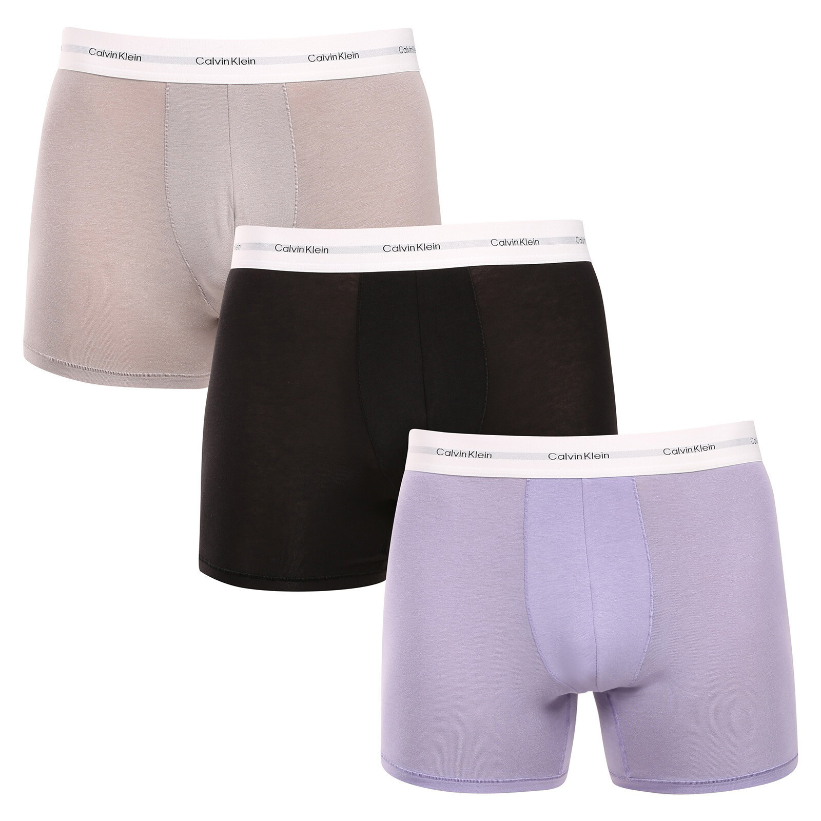 3PACK pánské boxerky Calvin Klein vícebarevné (NB4264-VW6) M, trenky / trenýrky