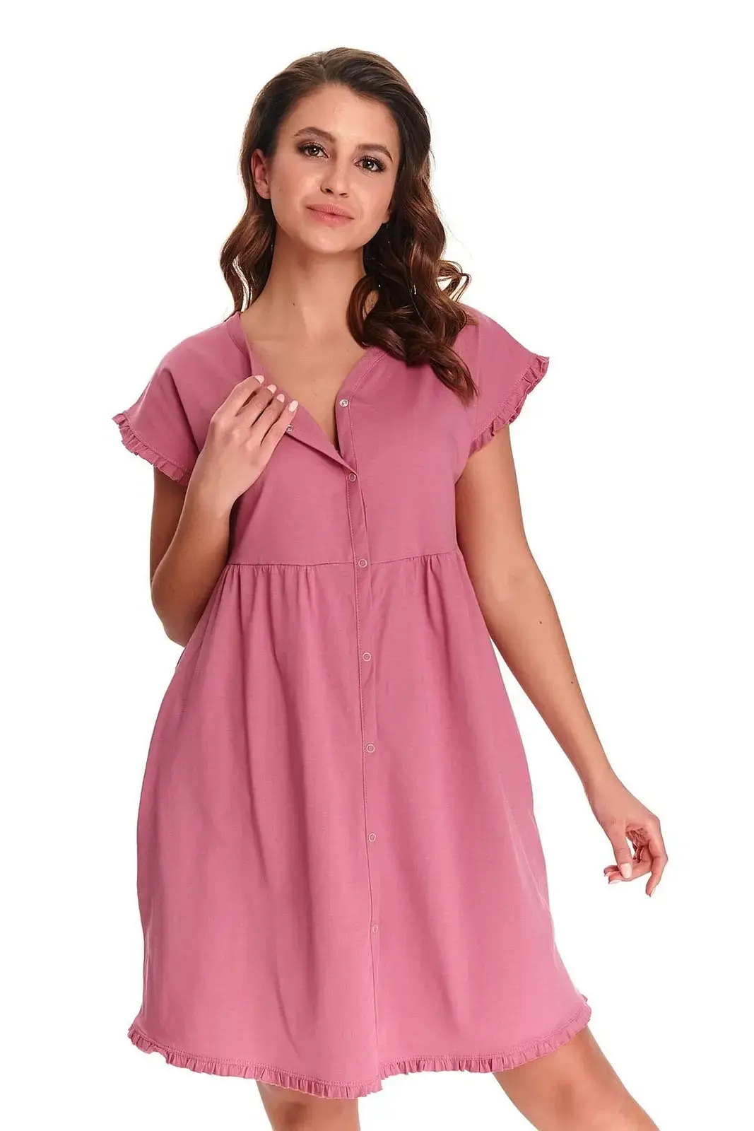 Dámská noční košilka 9600 pink