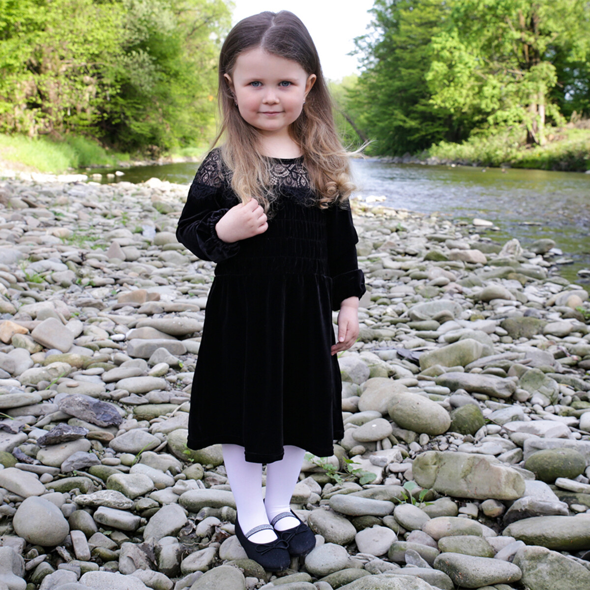 šaty dětské KILLSTAR - Ada's Spirit - Black 2/3Y