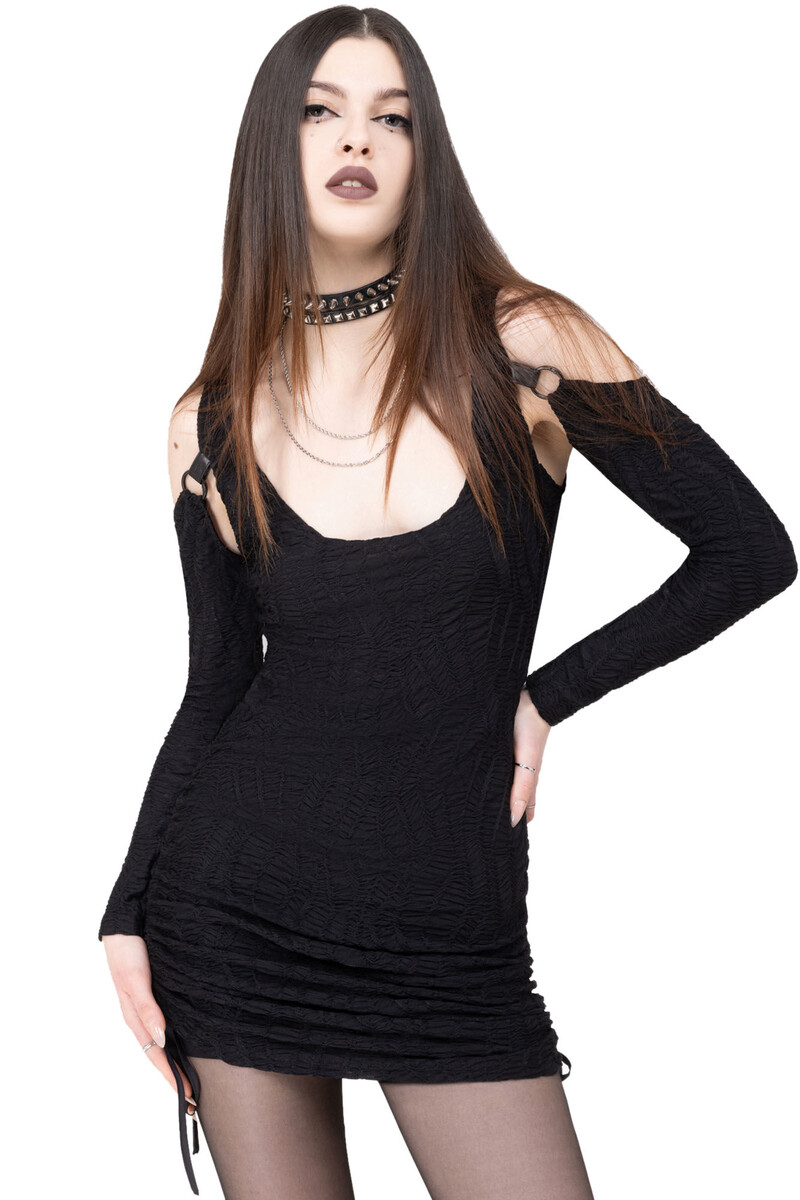 šaty dámské KILLSTAR - Dusk Nomad - Black XS