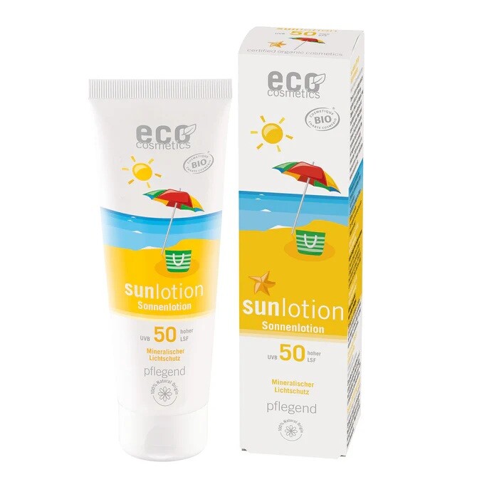 Eco Cosmetics Opalovací mléko SPF 50 BIO (125 ml)
