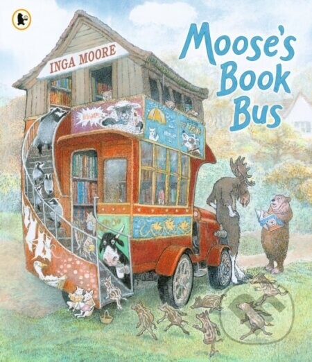Moose's Book Bus - Inga Moore