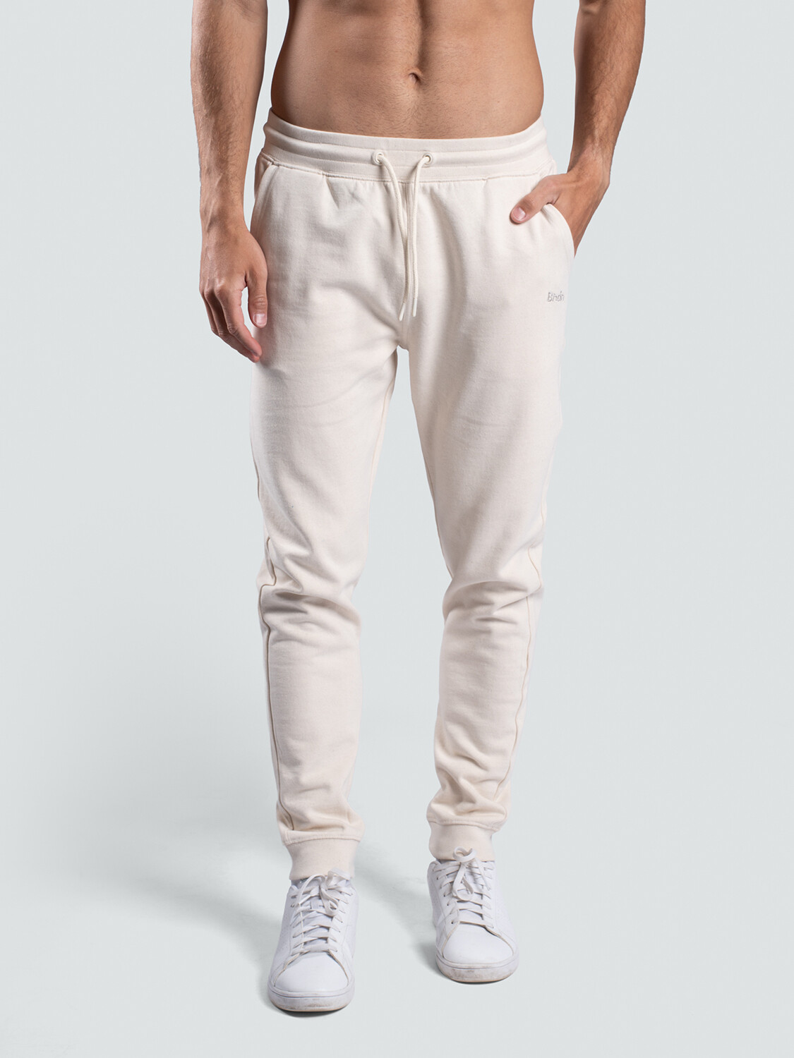 Unisex tepláky, krémové Velikost: XL