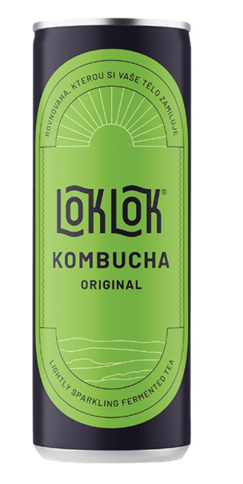Loklok Kombucha Original, v plechovce, 330 ml