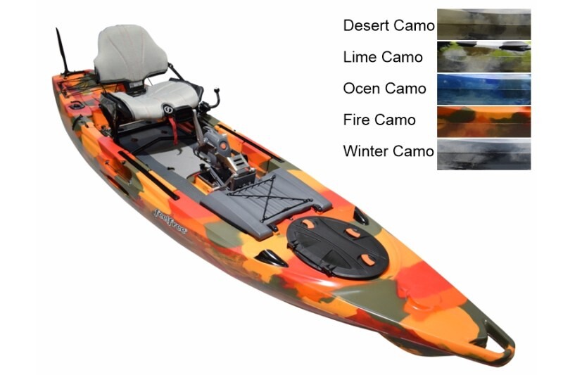 Kajak LURE 13.5 V2 OVERDRIVE READY 418cm Ocean Camo