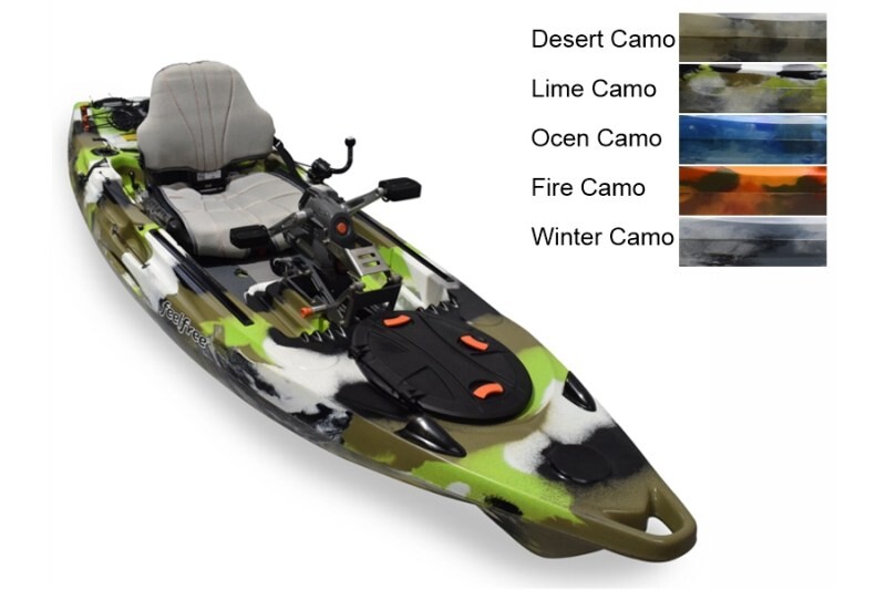 Kajak LURE 11.5 V2 OVERDRIVE READY 352cm PDL Fire Camo